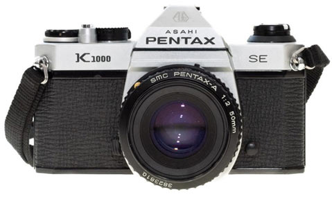 A picture of a photo camera